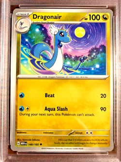 Dragonair Uncommon #148 - PSA MINT 9 - 2023 Scarlet & Violet 151 - Pokemon TCG - Image 2
