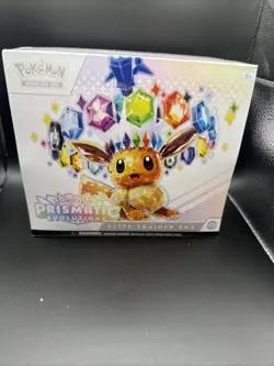 Pokemon Prismatic Evolutions Elite Trainer Box Factory Sealed Ready To Ship - Image 1