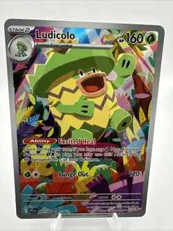 Ludicolo 95/94 - Phantasmal Flames Pokemon TCG! Near Mint condition - Image 1