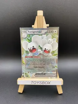 Carte Pokemon Famignol EX 155/182 / Bloc EV Faille Paradoxe EV4 / NEUF FR - Image 1
