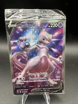 Pokemon TCG - Mewtwo V SWSH 229 - Sword & Shield Promos - SEALED - Image 1