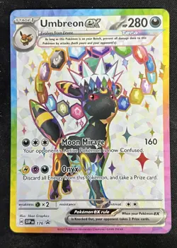 Pokemon TCG Umbreon EX 176 & Espeon EX 175 Promo - Near Mint Condition NM Fresh - Image 2