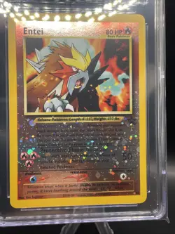 Entei (2001) Black Star Promo 34 Reverse Holo - CGC 7.5 Near Mint+ Pokemon TCG - Image 2