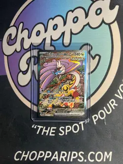 Pokemon Prismatic Evolutions Raging Bolt EX Full Art SIR Holo #166/131 - Image 1