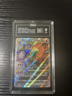 Tag 9 Pokemon TCG Charizard VSTAR SWSH262 Sword & Shield Promo - Image 1