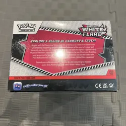 Pokemon TCG White Flare Booster Bundle Display Case Sealed 🔥 - Image 3