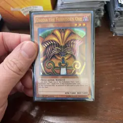 Yu-Gi-Oh! Exodia 5-Card Set YGLD-ENA17-21 Ultra Rare 1st Edition LP Condition - Image 2