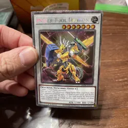 Yu-Gi-Oh! TCG Power Tool Dragon RA04-EN135 Platinum Secret Rare 1st Edition - Image 3