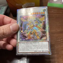 Yu-Gi-Oh! TCG Power Tool Dragon RA04-EN135 Platinum Secret Rare 1st Edition - Image 5