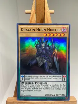 Dragon Horn Hunter - Super Rare DUEA-EN000 - NM - YuGiOh - Image 1