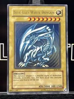 Blue-Eyes White Dragon SDK-001 Ultra Rare Unlimited Edition Holo Yu-Gi-Oh - Image 3