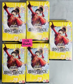 One Piece Egghead Starter Deck [ST29] X5 - IN HAND ENGLISH -SEALED - SHIP FAST - Image 1