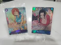 O-Nami OP05-062 & Boa Hancock ST17-004 Illustration Volume Box Promo Sealed - Image 1