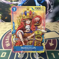 Monkey.D.Luffy (2nd Anniversary Stamped Promo) P-043 - One Piece TCG - English - Image 1