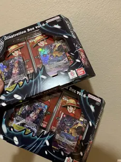 2 One Piece TCG Illustration Boxes Volume 6 (Vol.6) -Sealed✅ - Image 1