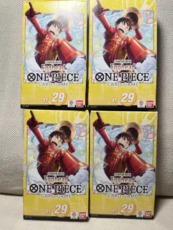 One Piece TCG Egghead Starter Deck ST-29 -Lot of 4 -Factory Sealed | Bandai - Image 1