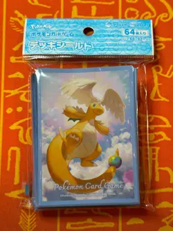 POKEMON CENTER JAPAN MEGA DRAGONITE CARD SLEEVES (64) NEW/SEALED MEGA DREAM - Image 1