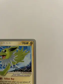 Jolteon Gold Star 101/108 World Championship 2007 LP-NM Pokemon Card Tom Roos - Image 4
