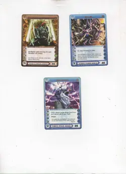 Lot #801. 4 Chaotic Creature cards all copper. Najarin Zalic Odu-Bathax - Image 1