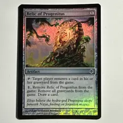 Relic of Progenitus 218/249 FOIL Card Shards of Alara Magic the Gathering MTG LP - Image 1