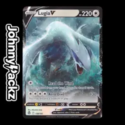 Pokemon TCG - Lugia V 138/195 Ultra Rare Card Sword & Shield Silver Tempest (NM) - Image 1
