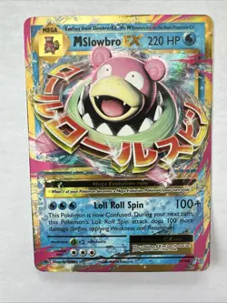 M Slowbro EX Pokemon TCG XY Evolutions Ultra Rare Holo Card 27/108 NM - Image 1