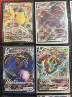 Pokemon 9 Card VMAX Lot SWSH NM/MINT Fusion Strike Shining Fates & More - Image 4