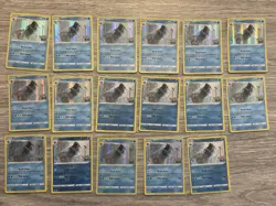 Pokemon GO! (17) SWSH Card Lot Reverse & Holos Gyarados NM/MT - Image 1