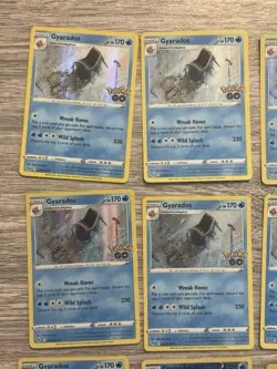 Pokemon GO! (17) SWSH Card Lot Reverse & Holos Gyarados NM/MT - Image 2