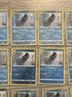 Pokemon GO! (17) SWSH Card Lot Reverse & Holos Gyarados NM/MT - Image 3