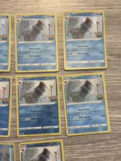 Pokemon GO! (17) SWSH Card Lot Reverse & Holos Gyarados NM/MT - Image 4