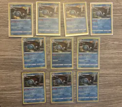 Pokemon GO! (10) SWSH Blastoise Card Lot Reverse Holo & Holos NM/MT - Image 1