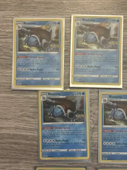 Pokemon GO! (10) SWSH Blastoise Card Lot Reverse Holo & Holos NM/MT - Image 3