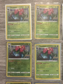 Pokemon GO! (14) SWSH Venusaur Card Lot Reverse Holos & Holos NM/MT - Image 2