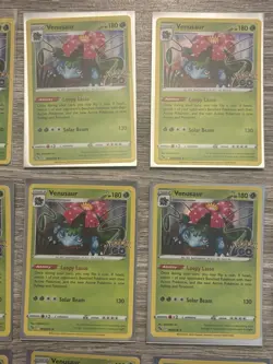 Pokemon GO! (14) SWSH Venusaur Card Lot Reverse Holos & Holos NM/MT - Image 3