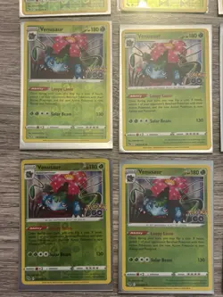 Pokemon GO! (14) SWSH Venusaur Card Lot Reverse Holos & Holos NM/MT - Image 4