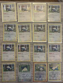 Pokemon (24) SWSH S&C Snorlax Card Lot Reverse Holos & Holos NM/MT - Image 1