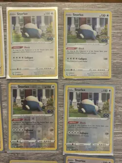 Pokemon (24) SWSH S&C Snorlax Card Lot Reverse Holos & Holos NM/MT - Image 3