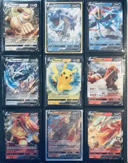 Pokemon 27 V Card Lot SWSH NM/MINT Evolving Skies Fusion Strike & More - Image 1