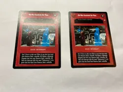 We Must Accelerate Our Plans Card Coruscant Star Wars CCG X2 - Image 5