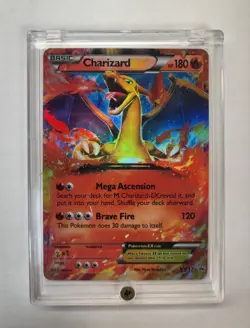 Pokemon Card lot of 3, Charizard, Charizard & Braixen GX and Pikachu EX. - Image 3