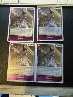 EB01-033 Blueno : Rare Foil One Piece English TCG Card : EB01: Extra Booster - M - Image 1