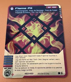 2011 Lego Ninjago - Flame Pit Trading Card Game (German) 4631450 - Image 1