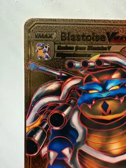 Pokemon Blastoise VMAX Gold Foil Display Card Black Star Promo (estimate PSA 10) - Image 2