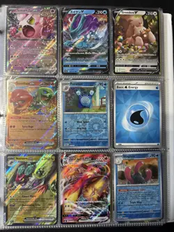 Pokemon TCG - Mixed Binder Collection Lot - V Vstar Vmax Ex - 252 Cards - Modern - Image 2