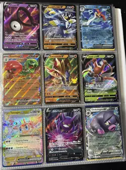 Pokemon TCG - Mixed Binder Collection Lot - V Vstar Vmax Ex - 252 Cards - Modern - Image 5