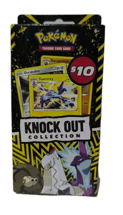 Pokemon TCG Knock Out Collection Toxtricity Sealed 2022 3 Foil Cards, 2 Booster 820650131394 - Image 1