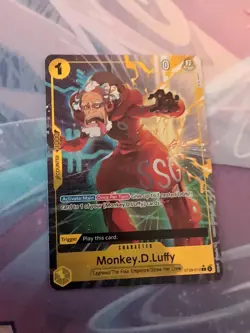 Monkey D Luffy ST29-012 Parallel Starter Deck Promo One Piece Card English - Image 1