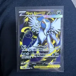 Pokemon Mega Absol EX 161/132 Full Art Holo Card Mega Evolution - Image 1