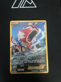 Pokemon Gyarados EX TCG Gold Secret Rare Card Breakpoint XY 123/122 NM Condition - Image 1